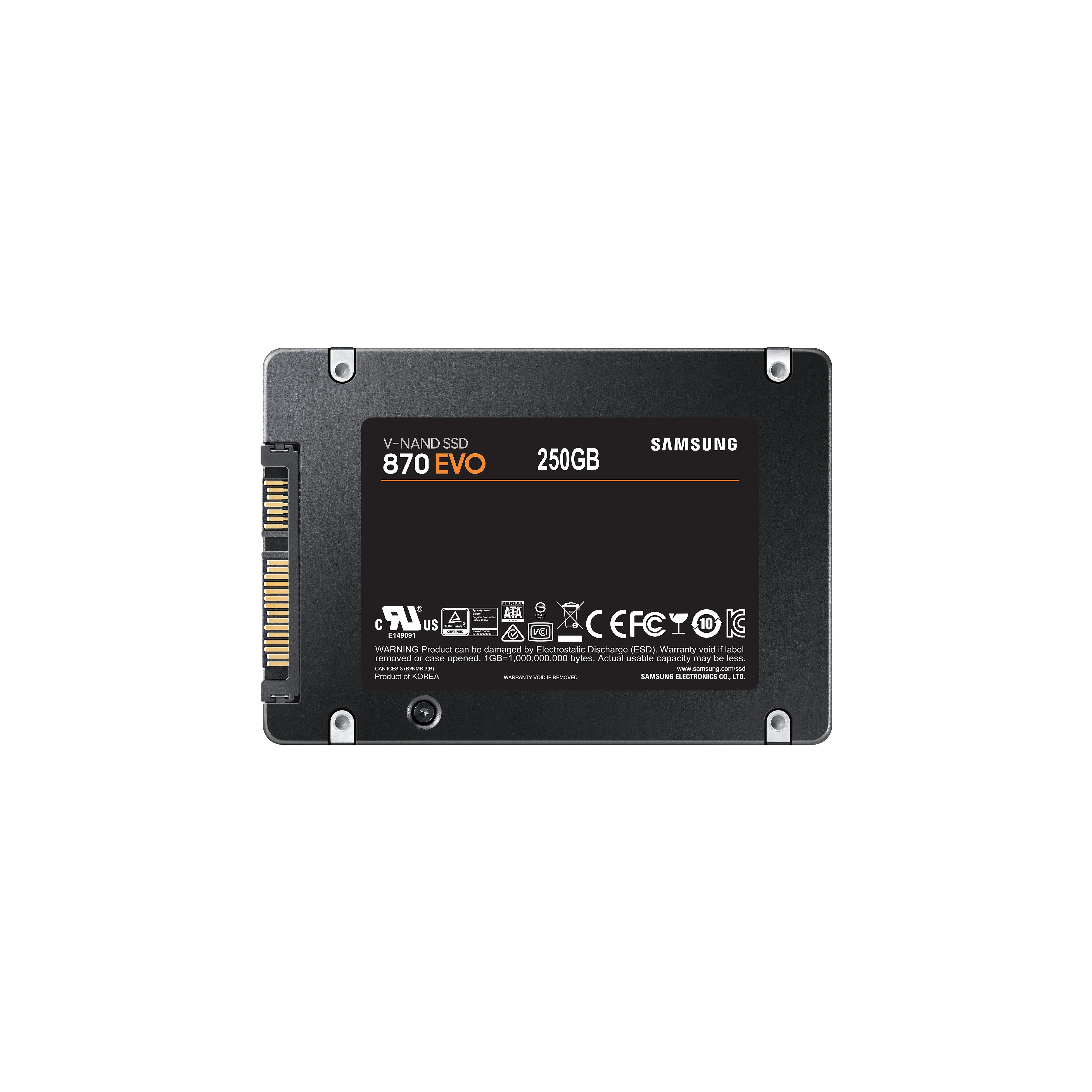 SSD 2,5 250GB SATA III EVO 870 SAMSUNG 3D