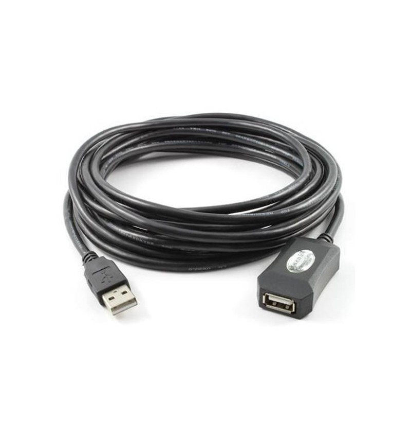 CAVO USB 2.0 A-A 5MT M/F PROLUNGA BK RIPETITORE DI SEGNALE ADJ