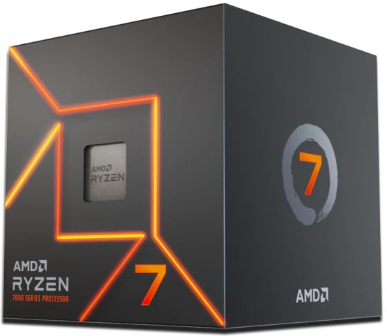 CPU AMD RYZEN7 7700 AM5 3,8GHZ 8CORE BOX 32MB 64BIT 65W