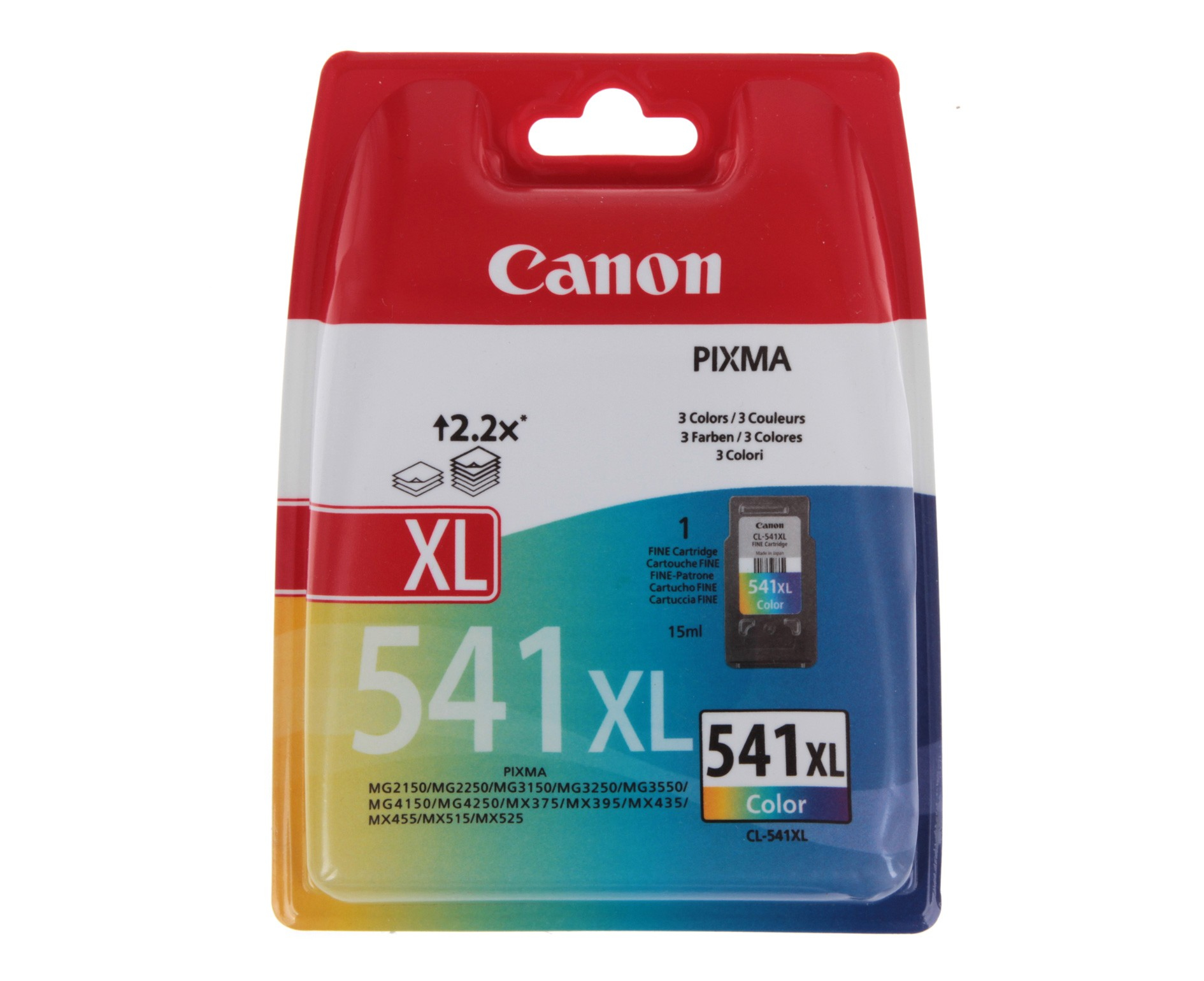 INK CANON CL-541XL CMY PIXMA MG2150/3150 400 PAG