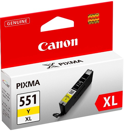 INK CANON CLI551XLY Y PIXMA MG5450 11ML