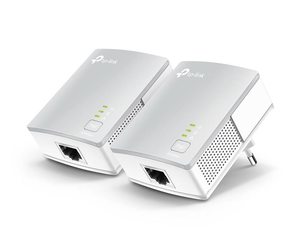 POWERLINE 600MBPS KIT NANO SIZE TPL INK MULTISTREAMING TWIN PACK