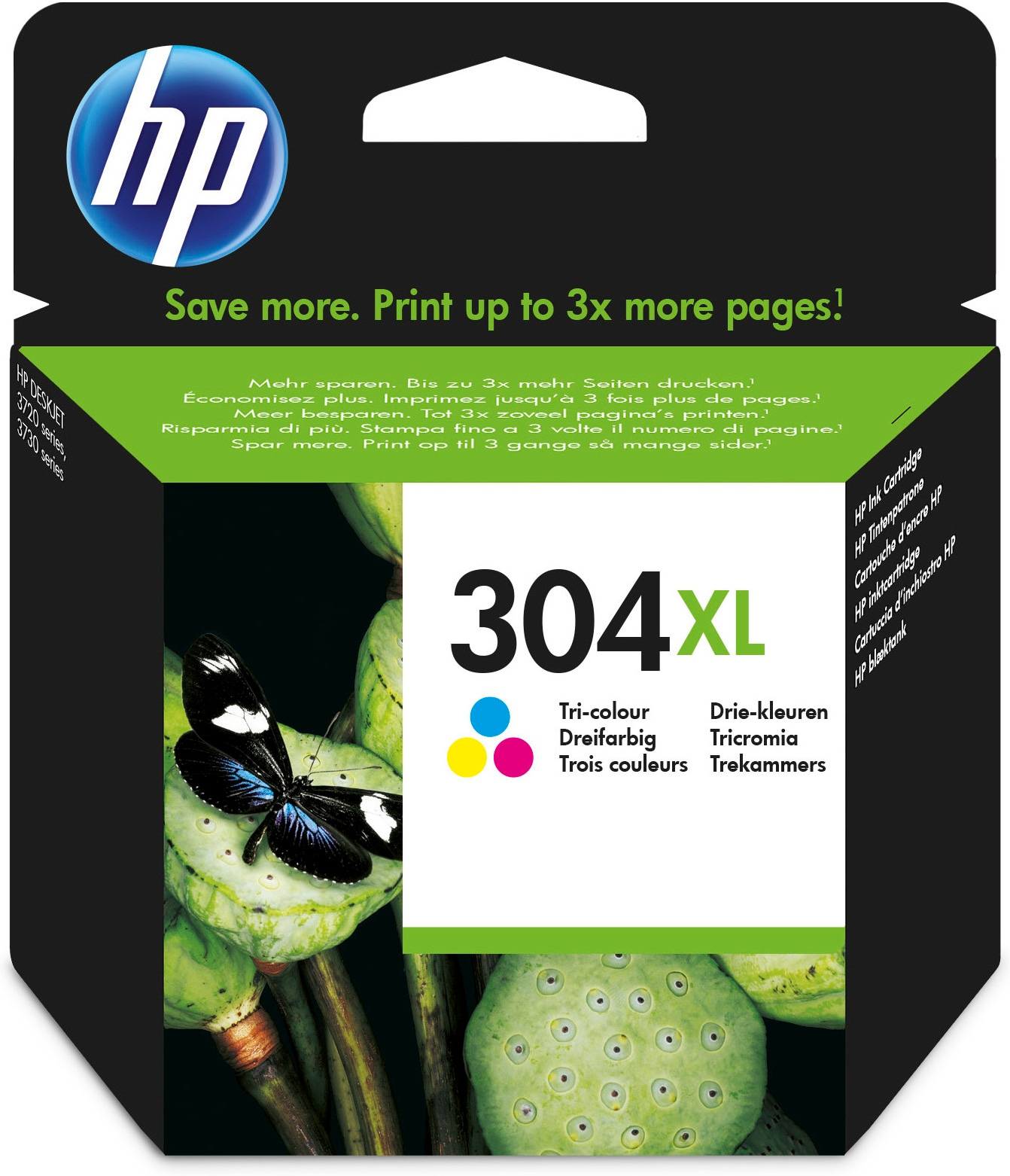 INK HP 304XL N9K07AE CMY