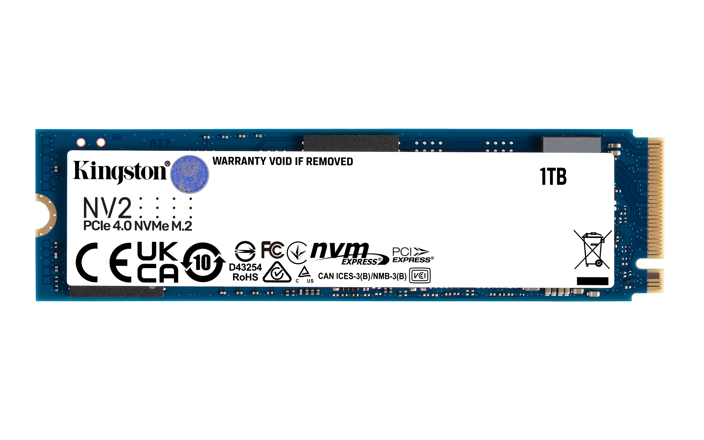 SSD M.2 1TB 2280 PCIE 4.0 NVME R/W 3500/2100 MB/S