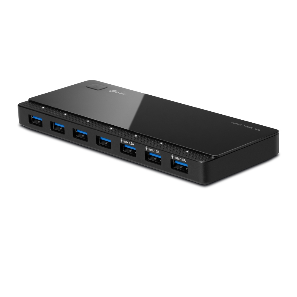 HUB USB TP-LINK 7 PORTE USB3.0 DESK TOP POWER ADAPT INCLUDED