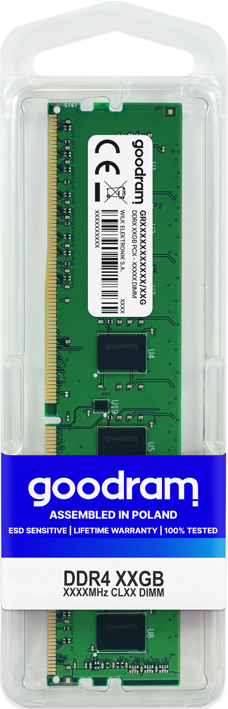 DDR4 8GB 3200 MHZ DIMM GOODRAM CL22