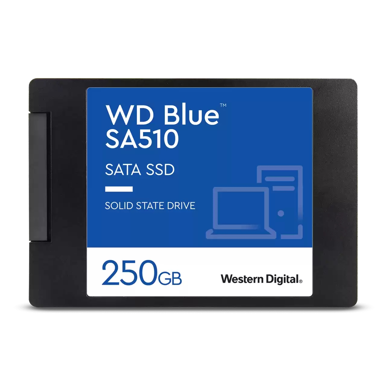 SSD 2,5 250GB SA510 SATA3 BLUE WD NO KIT INSTAL. NEW
