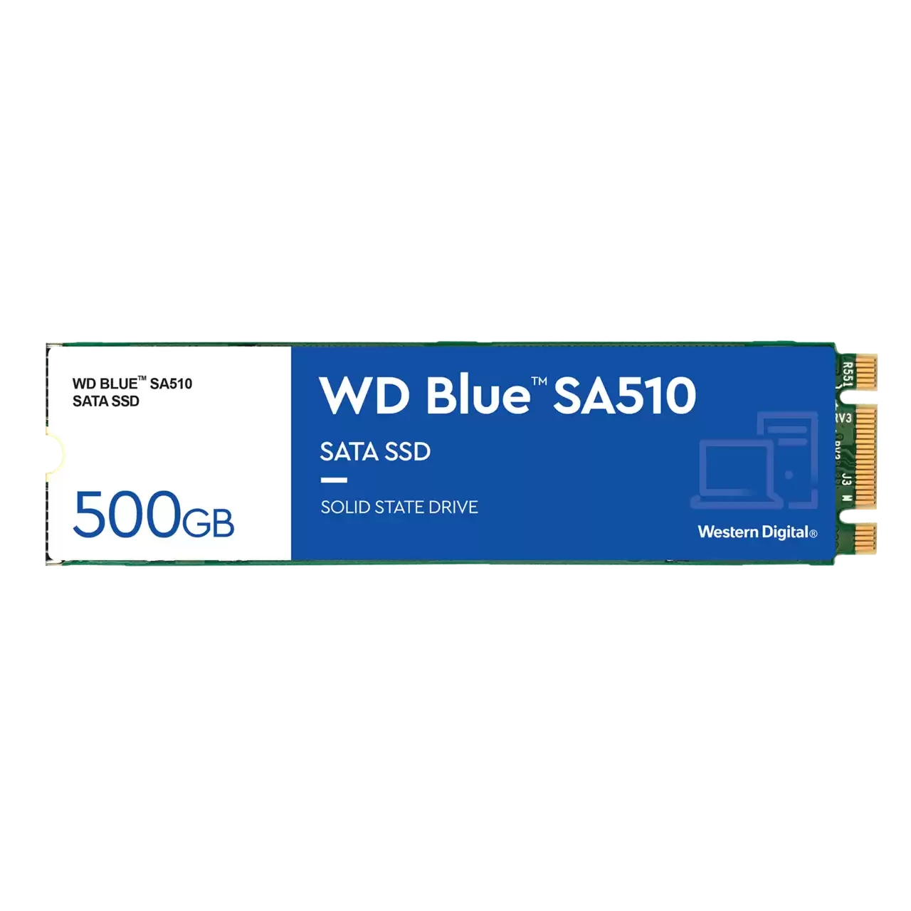 SSD M.2 500GB 2280 SATA3 BLUE WD R/W 560/530 MB/S