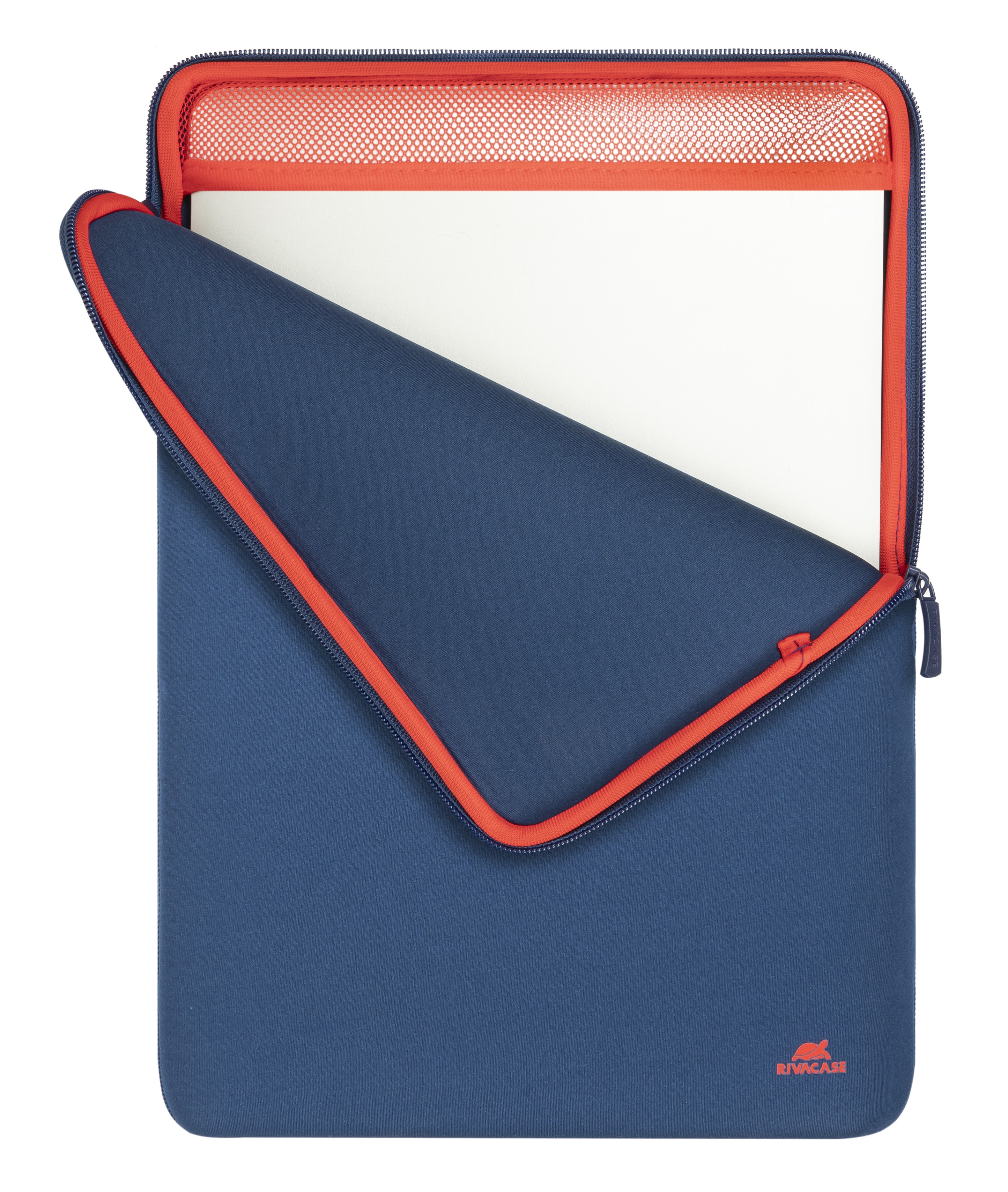 Custodia Sleeve Rivacase in Neoprene per macbook Air da 13.3" a 15.6" colore Dark Blue