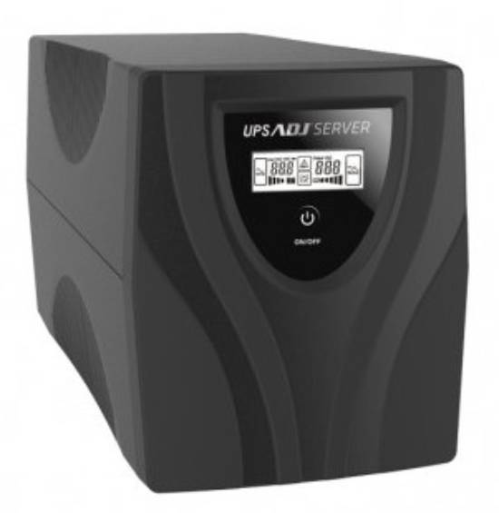 Gruppo di Continuità ADJ UPS3000 da 3000VA Server con 6 uscite IEC 320 C13 e con Display LCD - Prodotto Usato Funzionante - Prodotto Usato Funzionante