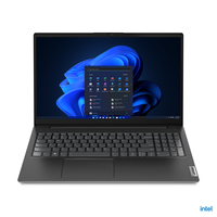 Lenovo V V15 Computer portatile 39,6 cm (15.6") Full HD Intel® Core™ i3 i3-1215U 8 GB DDR4-SDRAM 256 GB SSD Wi-Fi 5 (802.11ac) Windows 11 Home Nero